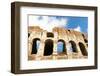 Colosseum or Flavian Amphitheatre, Rome, Latium, Italy, Europe-Nico Tondini-Framed Photographic Print