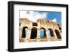 Colosseum or Flavian Amphitheatre, Rome, Latium, Italy, Europe-Nico Tondini-Framed Photographic Print