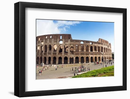 Colosseum or Flavian Amphitheatre, Rome, UNESCO World Heritage Site, Latium, Italy, Europe-Nico Tondini-Framed Photographic Print