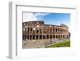 Colosseum or Flavian Amphitheatre, Rome, UNESCO World Heritage Site, Latium, Italy, Europe-Nico Tondini-Framed Photographic Print