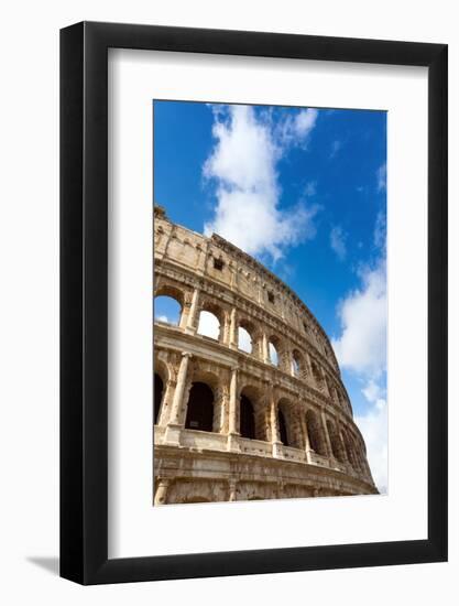 Colosseum or Flavian Amphitheatre, Rome, UNESCO World Heritage Site, Latium, Italy, Europe-Nico Tondini-Framed Photographic Print