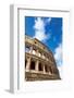 Colosseum or Flavian Amphitheatre, Rome, UNESCO World Heritage Site, Latium, Italy, Europe-Nico Tondini-Framed Photographic Print