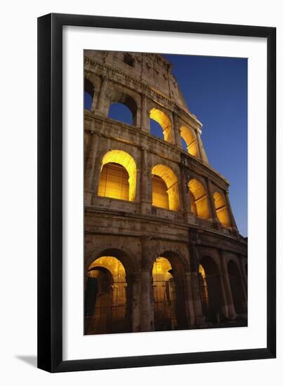 Colosseum or Flavian Amphitheatre-null-Framed Photo