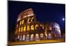 Colosseum Overview Moon Night Lovers, Rome, Italy Built by Vespacian-William Perry-Mounted Photographic Print