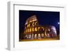 Colosseum Overview Moon Night Lovers, Rome, Italy Built by Vespacian-William Perry-Framed Premium Photographic Print