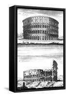 Colosseum, Rome 1st, 18th Century-null-Framed Stretched Canvas