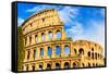 Colosseum. Rome, Italy-sorincolac-Framed Stretched Canvas