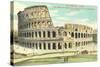 Colosseum, Rome, Italy-null-Stretched Canvas