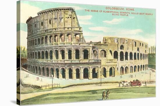 Colosseum, Rome, Italy-null-Stretched Canvas