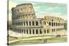 Colosseum, Rome, Italy-null-Stretched Canvas