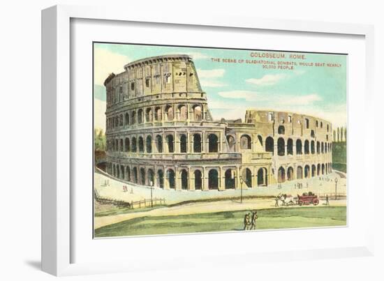 Colosseum, Rome, Italy-null-Framed Art Print