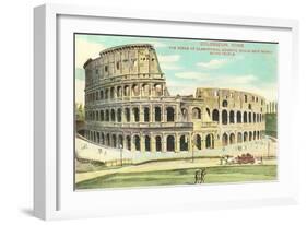 Colosseum, Rome, Italy-null-Framed Art Print