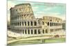 Colosseum, Rome, Italy-null-Mounted Art Print