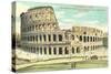 Colosseum, Rome, Italy-null-Stretched Canvas