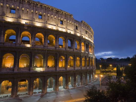 'Colosseum, Rome, Lazio, Italy, Europe' Photographic Print - Marco ...