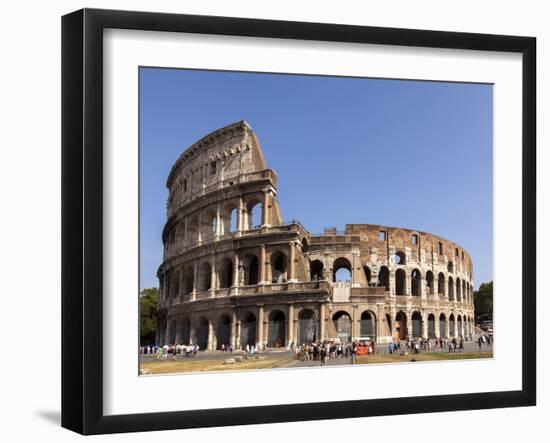 Colosseum, Rome, Lazio, Italy, Europe-Simon Montgomery-Framed Photographic Print