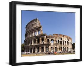 Colosseum, Rome, Lazio, Italy, Europe-Simon Montgomery-Framed Photographic Print