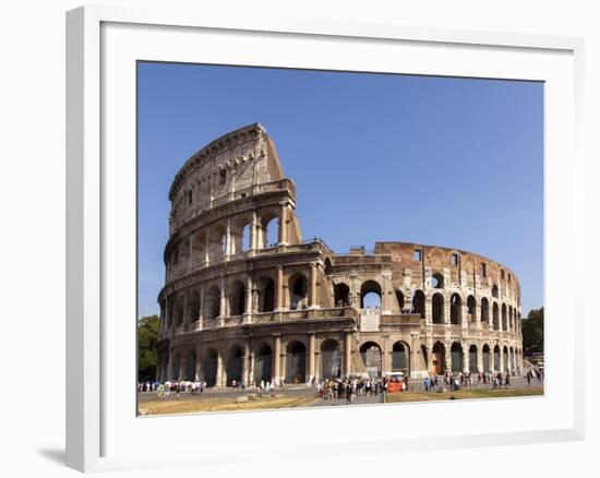 Colosseum, Rome, Lazio, Italy, Europe-Simon Montgomery-Framed Photographic Print