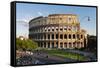 Colosseum Rome-Charles Bowman-Framed Stretched Canvas