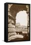 Colosseum Seen through the Arch of Titus-null-Framed Stretched Canvas