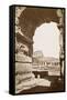 Colosseum Seen through the Arch of Titus-null-Framed Stretched Canvas