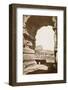 Colosseum Seen through the Arch of Titus-null-Framed Photographic Print