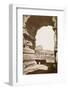 Colosseum Seen through the Arch of Titus-null-Framed Photographic Print