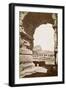 Colosseum Seen through the Arch of Titus-null-Framed Photographic Print