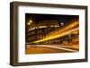 Colosseum Street Abstract Night Moon Rome Italy-BILLPERRY-Framed Photographic Print
