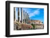 Colosseum,The Flavian Amphitheatre Seen from Forum-David Ionut-Framed Photographic Print