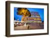 Colosseum, UNESCO World Heritage Site, Rome, Lazio, Italy, Europe-Frank Fell-Framed Photographic Print