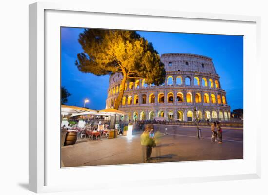 Colosseum, UNESCO World Heritage Site, Rome, Lazio, Italy, Europe-Frank Fell-Framed Photographic Print