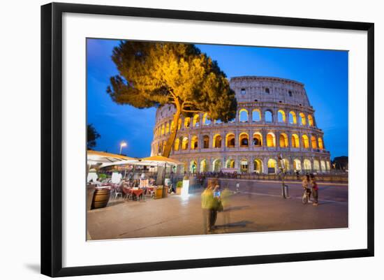 Colosseum, UNESCO World Heritage Site, Rome, Lazio, Italy, Europe-Frank Fell-Framed Photographic Print