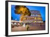 Colosseum, UNESCO World Heritage Site, Rome, Lazio, Italy, Europe-Frank Fell-Framed Photographic Print