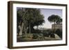 Colosseum Viewed from the Palatine, 1844 (Oil on Canvas)-Jean Achille Benouville-Framed Giclee Print