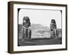 Colossi of Memnon, Luxor (Thebe), Egypt, C1890-Newton & Co-Framed Premium Photographic Print