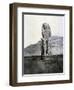 Colossi of Memnon, Thebes, Egypt, 1852-null-Framed Giclee Print