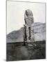 Colossi of Memnon, Thebes, Egypt, 1852-null-Mounted Giclee Print