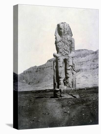 Colossi of Memnon, Thebes, Egypt, 1852-null-Stretched Canvas