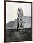 Colossi of Memnon, Thebes, Egypt, 1852-null-Framed Giclee Print