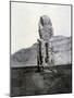 Colossi of Memnon, Thebes, Egypt, 1852-null-Mounted Giclee Print