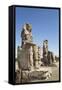Colossi of Memnon, West Bank, Thebes, Egypt, North Africa, Africa-Richard Maschmeyer-Framed Stretched Canvas