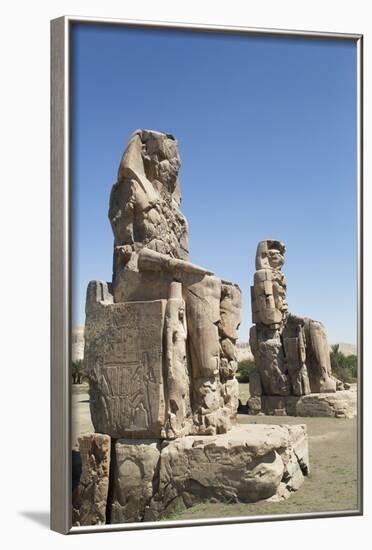 Colossi of Memnon, West Bank, Thebes, Egypt, North Africa, Africa-Richard Maschmeyer-Framed Photographic Print