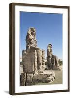 Colossi of Memnon, West Bank, Thebes, Egypt, North Africa, Africa-Richard Maschmeyer-Framed Photographic Print