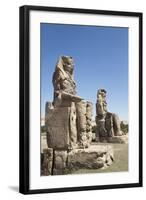 Colossi of Memnon, West Bank, Thebes, Egypt, North Africa, Africa-Richard Maschmeyer-Framed Photographic Print