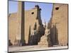 Colossi of Rameses II, Luxor Temple, Luxor, Unesco World Heritage Site, Thebes, Egypt-Peter Scholey-Mounted Photographic Print