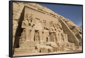Colossi of Ramses Ii, Sun Temple, Abu Simbel, Egypt, North Africa, Africa-Richard Maschmeyer-Framed Photographic Print