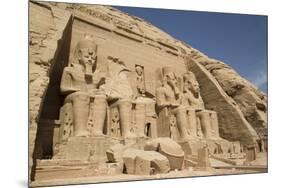 Colossi of Ramses Ii, Sun Temple, Abu Simbel, Egypt, North Africa, Africa-Richard Maschmeyer-Mounted Photographic Print