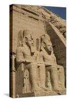 Colossi of Ramses Ii, Sun Temple, Abu Simbel, Egypt, North Africa, Africa-Richard Maschmeyer-Stretched Canvas