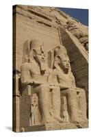 Colossi of Ramses Ii, Sun Temple, Abu Simbel, Egypt, North Africa, Africa-Richard Maschmeyer-Stretched Canvas